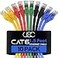 Ultra Clarity Cables CAT 6 Ethernet Cable 15 Feet LAN UTP 05m CAT6 RJ45 Network Patch Internet Cable 10 Pack 15 ft