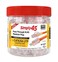 Simply45 Unshielded PassThrough RJ45 Modular Plugs for 23AWG Solid Cat66a UTP Solid Red Tinted 3 Prong Pin Design HiLo Stagger 100 PieceJar S451700