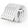 CableGeeker Cat 6 Ethernet Cable 3ft 6 Pack at a Cat5e Price but Higher Bandwidth Flat Internet Network Cable Cat6 Ethernet Patch Cable Short White Computer Cable with Snagless RJ45 Connectors