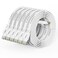 CableGeeker Cat 6 Ethernet Cable 3ft 6 Pack at a Cat5e Price but Higher Bandwidth Flat Internet Network Cable Cat6 Ethernet Patch Cable Short White Computer Cable with Snagless RJ45 Connectors