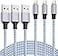 DAZHWA iPhone Charger 3pack 6ft MFi Best New Nylon Braided Lightning Cable Cell Phone Fast Charger Cord Compatible with iPhone14131211Pro MaxXSXRX8765SEiPad More