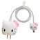 Tospania 3D Cute Cartoon Wall Charger Protector Case Compatible for Apple 20W USBC Power Adapter and Lightning Cable No014in1