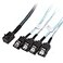 Cable Matters Internal Mini SAS HD to SATA Cable 33 Feet 1m SFF8643 to SATA Forward Breakout