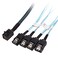 Cable Matters Internal Mini SAS HD to SATA Cable 33 Feet 1m SFF8643 to SATA Forward Breakout