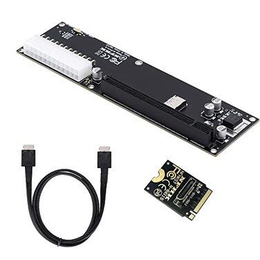 NFHK PCIE 30 M2 MKey to Oculink SFF8612 SFF8611 Host Adapter for GPD Win Max2 External Graphics Card SSD