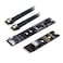 NFHK NGFF MKey NVME Male to Female Extension Cable 40cm with SFF8654 Connector for Mainboard SSD 228022110
