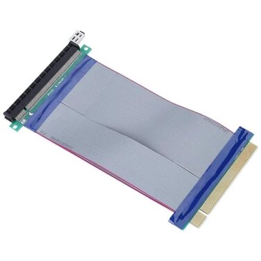 Zerone PCIE Riser Cable 75Inch19cm 16x High Speed Riser Cable PCI Express Port GPU Extension Card