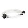 Phanteks 8 to 8 62 Pin VGA Premium Sleeved Extension Cable 1968 Length WhitePHCB8VWT