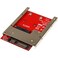 StarTech.com StarTechcom mSATA SSD to 25in SATA Adapter Converter mSATA to SATA Adapter for 25in bay with Open Frame Bracket and 7mm Drive Height TAA SAT32MSAT257