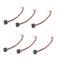 DEVMO 6X New IDEMolex 4Pin Male to Serial ATA SATA 15Pin Female Power Adapter Cable
