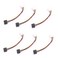 DEVMO 6X New IDEMolex 4Pin Male to Serial ATA SATA 15Pin Female Power Adapter Cable
