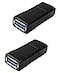 Posdou USB 30 Female to Female Extension Connector Adapter 2 Pack
