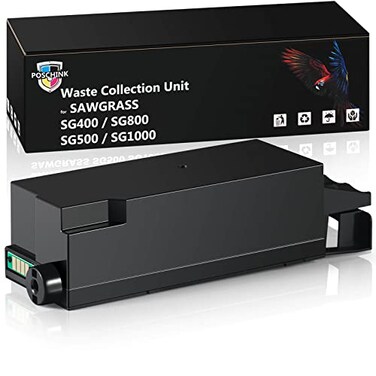 Poschink Waste Ink Collection Unit Tank Replacement for SAWGRASS SG500 SG1000 SG400 SG800 Printers