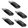 Ansumg USB Data Blocker Protect Against Juice Jacking Hack Proof Protection from Illegal Downloading Any Other USB Device Charging Black