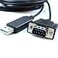 Washinglee USB to DB9 Control Cable for Skywatcher EQ6 and NEQ6 Mount for Orion Atlas EQG Mount 6 FT