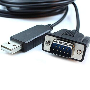 Washinglee USB to DB9 Control Cable for Skywatcher EQ6 and NEQ6 Mount for Orion Atlas EQG Mount 6 FT