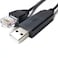 Washinglee Control Cable for Asiair pro to Skywatcher Eq5 Heq5 Heq6 Eqmod USB Console Cable for Skywatcher GOTO Mount Eq5 Heq5 Heq6 6 FT 18M