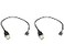 Duttek 5 Pin Motherboard Female Header to USB 20 Male Adapter Dupont Extender Cable1969in 50CM5PinUSB M 2Pack 50CM