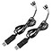 Atnsinc 2Pack PL2303 PL2303HX USB to TTL Serial Adapter 33V Debug Cable with 4 Pin Female Socket USB to RS232 TTL Converter