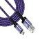 AILKIN Micro USB Charging Cable 1 Pack 6FT Android Charger Cord Nylon Braided Fast Charging Cable Compatible Galaxy S6 S7 EdgeKindleAndroid Windows Smartphones PS4 and MorePurple