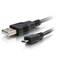 C2G Legrand USB A to B Cable Male to Male USB Cable Micro USB Cable 2 Meters 656 Foot Data Transfer Cable Black USB Cord 1 Count C2G 27365