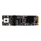 NFHK 5Gbps TypeE USB 31 Front Panel Socket USB 20 to NVME NGFF MKey Express Card VL805 Adapter for Motherboard