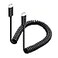 Cable Matters Coiled USB C to USB C Cable 14 Feet Up to 60W Charging 480Mbps Data Transfer Compatible with Apple CarPlay Android Auto USBC Charger Cable for iPhone 1615 Galaxy S24