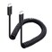 Cable Matters Coiled USB C to USB C Cable 14 Feet Up to 60W Charging 480Mbps Data Transfer Compatible with Apple CarPlay Android Auto USBC Charger Cable for iPhone 1615 Galaxy S24