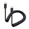 Cable Matters Coiled USB C to USB C Cable 14 Feet Up to 60W Charging 480Mbps Data Transfer Compatible with Apple CarPlay Android Auto USBC Charger Cable for iPhone 1615 Galaxy S24