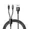 IFLASH Dual MicroUSB Splitter Charge Cable Power up to Two Micro USB Devices At Once From a Single USB Port Ideal for Any Micro USB Powered Device