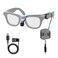 HIBLOKS USBC Charging Cable for RayBan Meta WayfarerSkyler Gen 2 Oakley Meta HSTN 39ft TangleFree Cable Builtin Voltage Stabilizer PTC Protection Power BankPhoneCarLaptop Charging