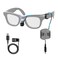 HIBLOKS USBC Charging Cable for RayBan Meta WayfarerSkyler Gen 2 Oakley Meta HSTN 39ft TangleFree Cable Builtin Voltage Stabilizer PTC Protection Power BankPhoneCarLaptop Charging