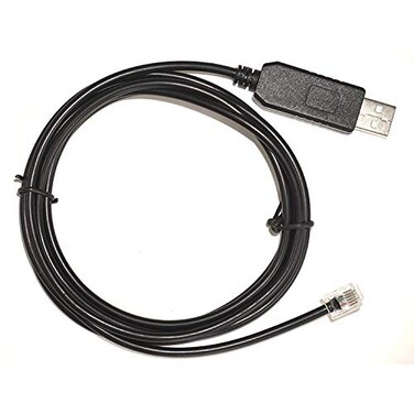 Letotech Meade LX200 Telescopes Upgrade Control Console Cable Meade LX200 USB RS232 to 6P4C RJ11 RJ12 Cable6FT for Meade LX200