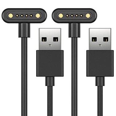 TUSITA Magnetic Charger Cable Compatible with Echo Frames 2nd Gen 1M 2Pack