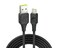 InfinityLab InstantConnect USBA to USBC Charging Cable for USBC Devices Black 5 feet