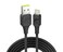 InfinityLab InstantConnect USBA to USBC Charging Cable for USBC Devices Black 5 feet
