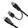 SaiTech IT 1 feet USB 30 Dual Power Y Shape Type A to Micro B high Speed Upto 5 Gbps Data Transfer Cable for External Hard Drives35cm 1Feet 035M
