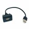 DEVMO Car Dash Flush Mount USB Port Panel Extension Cable Adapter Compatible with toyota ViosALTIS 35 24mm