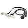 QUETHEDS Usb32 USB 32 Front Panel Header TypeE Type E to TypeC C Female Extension Cable with Panel Mount Screw USB32 Front Panel Header