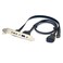 QUETHEDS Usb32 USB 32 Front Panel Header TypeE Type E to TypeC C Female Extension Cable with Panel Mount Screw USB32 Front Panel Header