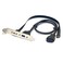 QUETHEDS Usb32 USB 32 Front Panel Header TypeE Type E to TypeC C Female Extension Cable with Panel Mount Screw USB32 Front Panel Header