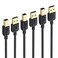 Cable Matters 3Pack USB Printer Cable 6ft USB A to B Cable Compatible with Printer External Hard Drive Audio Interface Scanner MIDI Controller MIDI Keyboard Black
