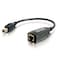 C2G Legrand USB Extender Dongle USB Superbooster Signal Extender RJ45 to USB Receiver Signal Booster Black 1 Count 29353