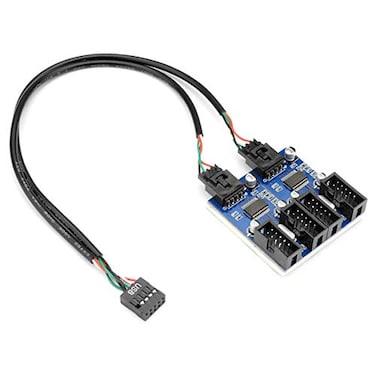 skineat USB 20 Splitter Male 1 to 4 Female Motherboard USB Splitter USB 20 Splitter Motherboard USB Splitter30cm