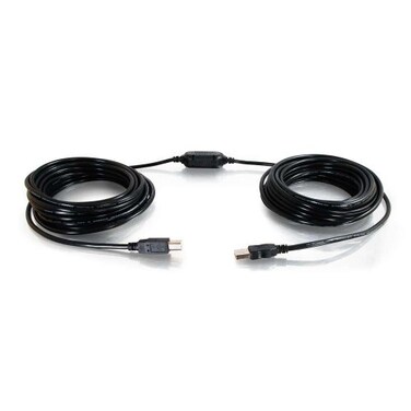 C2G Legrand USB Long Extension Cable USB A to B Cable Black Plug and Play Cable 12 Meters 3936 Feet USB Extension Cable 1 Count C2G 38998