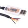 Suamdoen USB to RS485 Level Serial UART Converter Cable FT232RL Chipset 6 Way Wire End Stripped Cable USBRS485WE1800BT