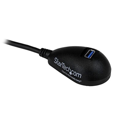 StarTech.com StarTechcom 5ft SuperSpeed USB 30 Extension Cable for Desktop STP USBA Male to USBA Female Cable for Computer Black USB3SEXT5DKB