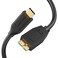 CableCreation USB C to Micro B Short Cable 1FT 10G Micro B to USB C External Hard Drive Cable for iPhone 151617Samsung Galaxy S24Seagate WD Westgate My PassportMacBook ProAir iPadTabletBlack