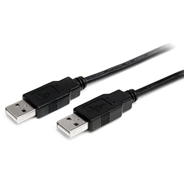 StarTech.com Startechcom 2m USB 20 A to A Cable Mm USB 2m 1 Pack 1 X Type A Male USB 1 X Type A M