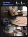 LISEN USB C Cable 5Pack 3333666610FT USBC to USBC Cable for iPhone 16e 15 Pro Max Charger Cord 60W 31A C to C Cable Fast Charging for Samsung S25S2423 Switch 2 iPad MacBookWhite